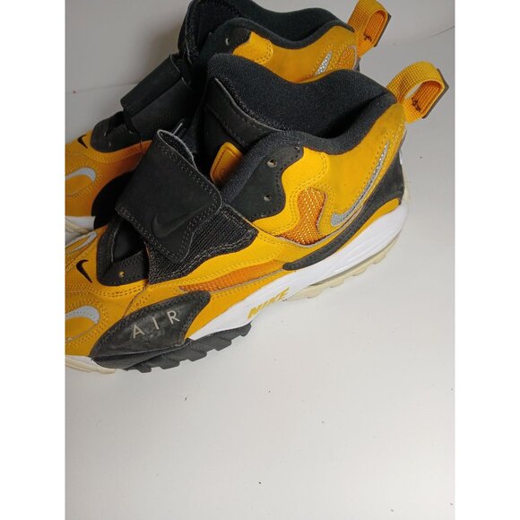 Nike Air Zoom Turf Jet 97 Men's Size [9.5] Black Yellow Retro Training Shoes - Picture 5 of 10